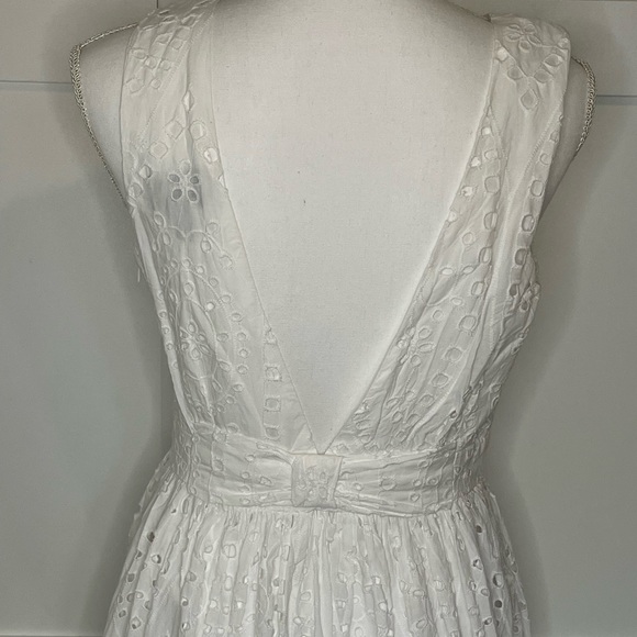 Eyelet Midi Dress - Picture 3 of 4